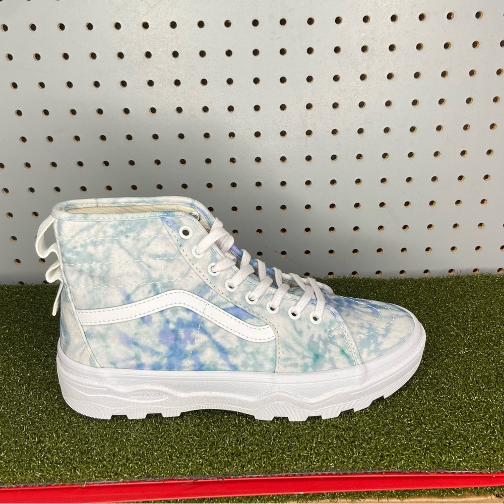 Vans Sentry Sk8 Hi Blue Tie-Dye High Top Acid Wash Skate Shoes Men’s 7.5 Women 9